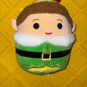 Squishmallows Green and Brown Stuffed Animal